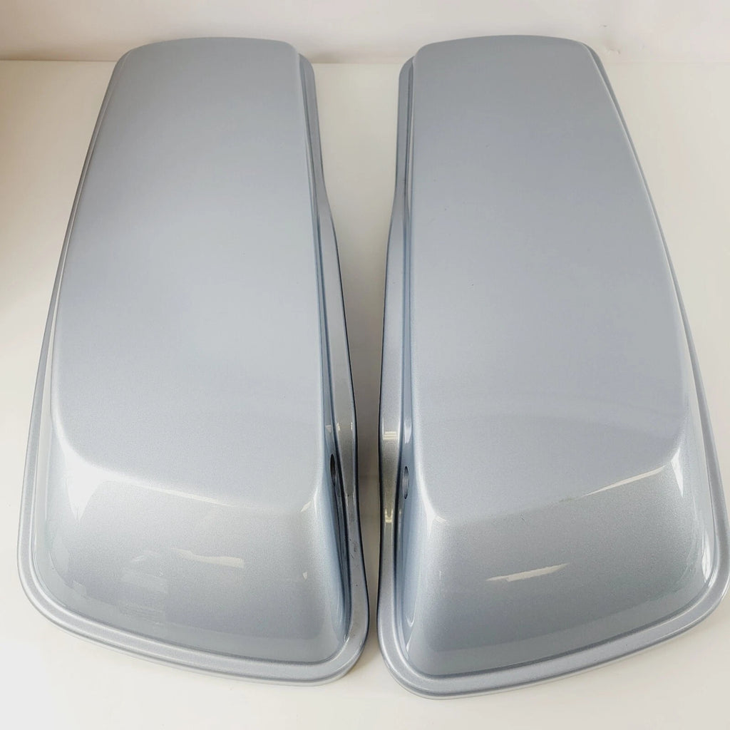 Saddlebag Lids for Harley-Davidson Touring (2014–2023) Atlas Silver Metallic OEM