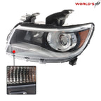 Headlight Halogen Clear Lens for Chevy Colorado LT/Z71/ZR2 (2015–2021)