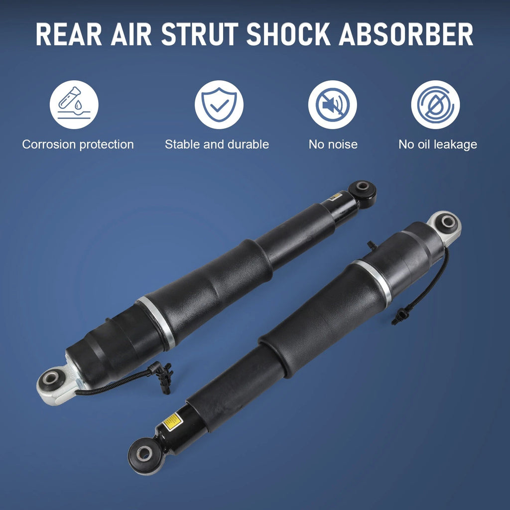 Rear Air Shock Struts + Compressor Pump for Chevy Tahoe GMC Yukon (2015–2019)