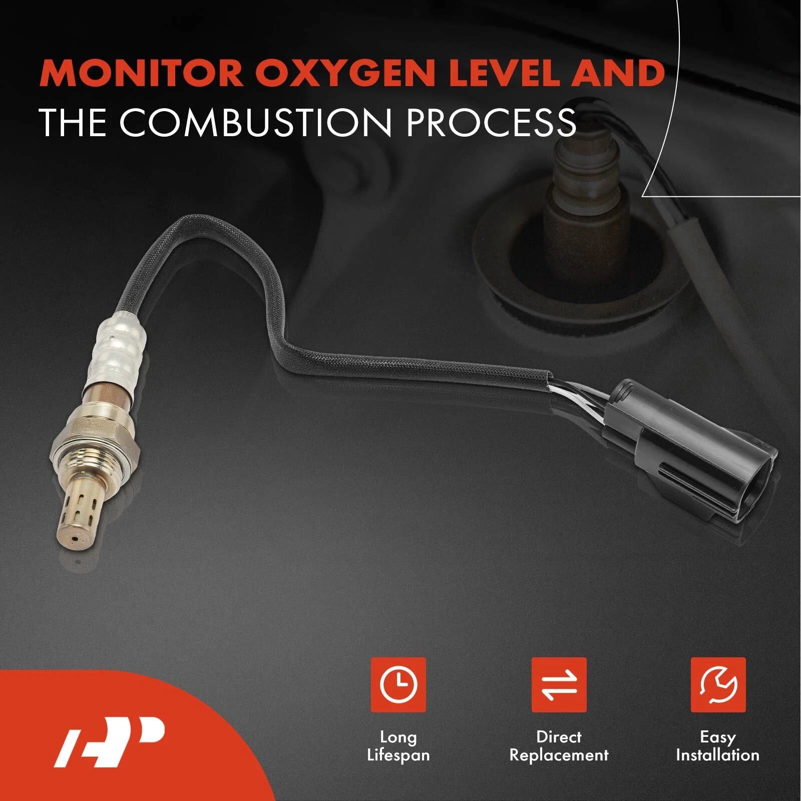3X O2 Oxygen Sensors for Ford Focus (2003-2007)
