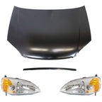 4X Headlight Kit for Honda Civic (2001–2003)