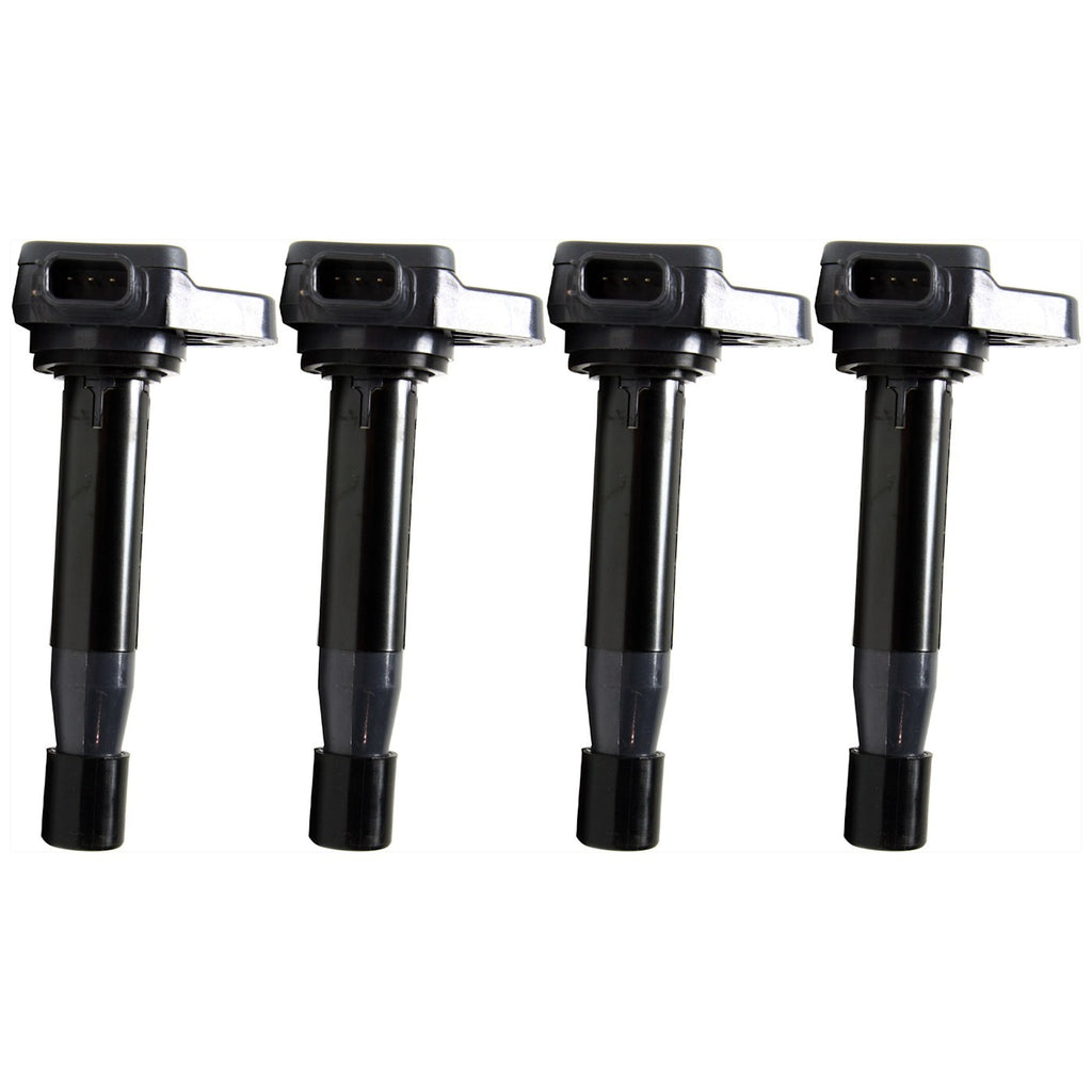 Set of 4 Ignition Coils for Honda Odyssey Acura RL TL CL Accord