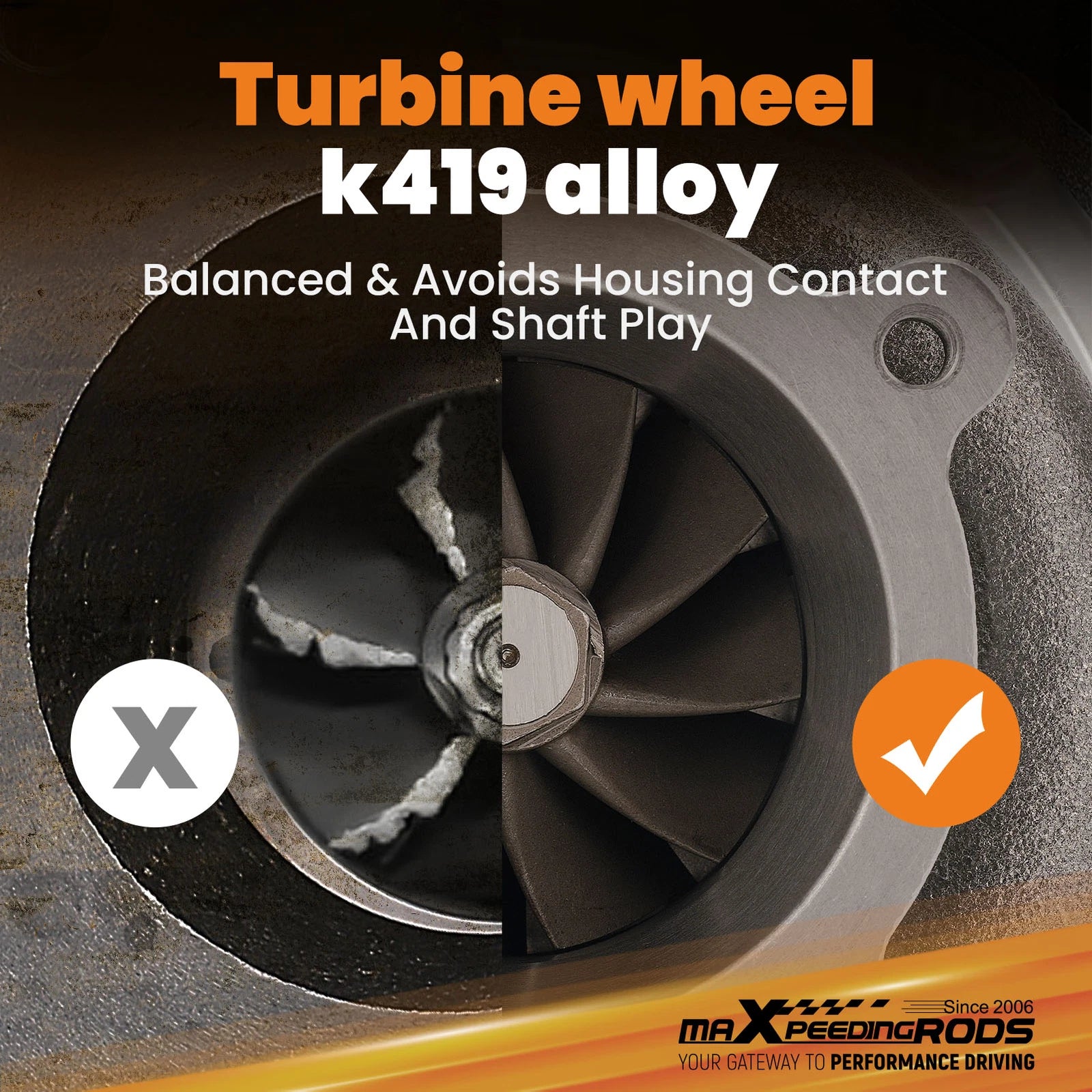 Billet Turbocharger for Kia Forte Hyundai Veloster 1.6L (2013–2017)