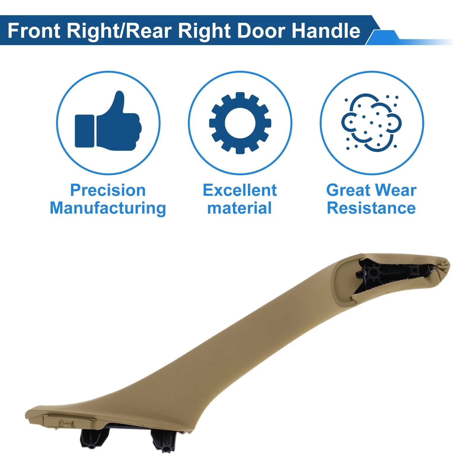 Inner Door Panel Handle for BMW F10 F11 F18 (2010–2017) No. 51417225850 Beige