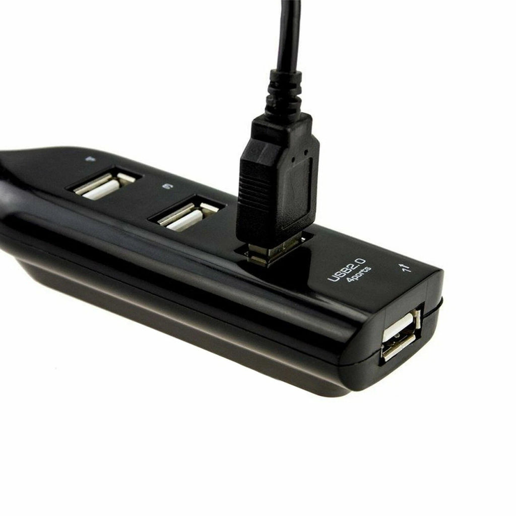 4-Port USB 2.0 High-Speed HUB Splitter for Desktop & Laptop (2015-2025)