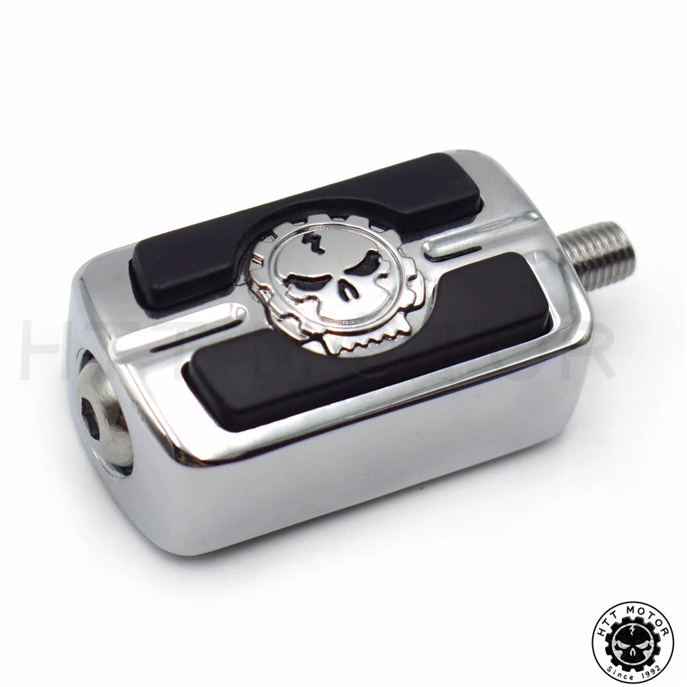 Chrome Skull Shift Peg for Harley Davidson Softail (1990–2023)