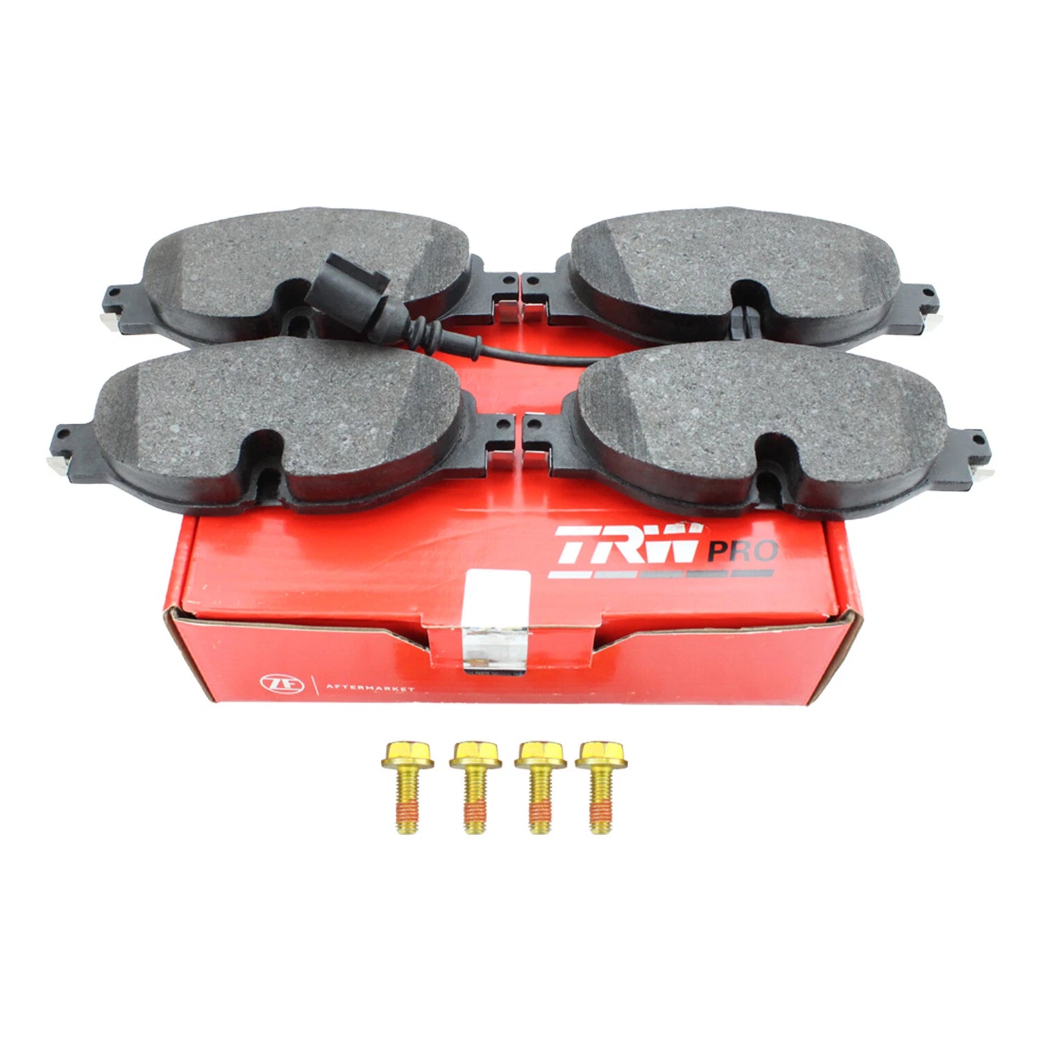 Set of 4 TRW Pro Rear Low Metallic Brake Pads for Audi A3 TT Quattro VW Golf GTI Jetta (2006–2013)