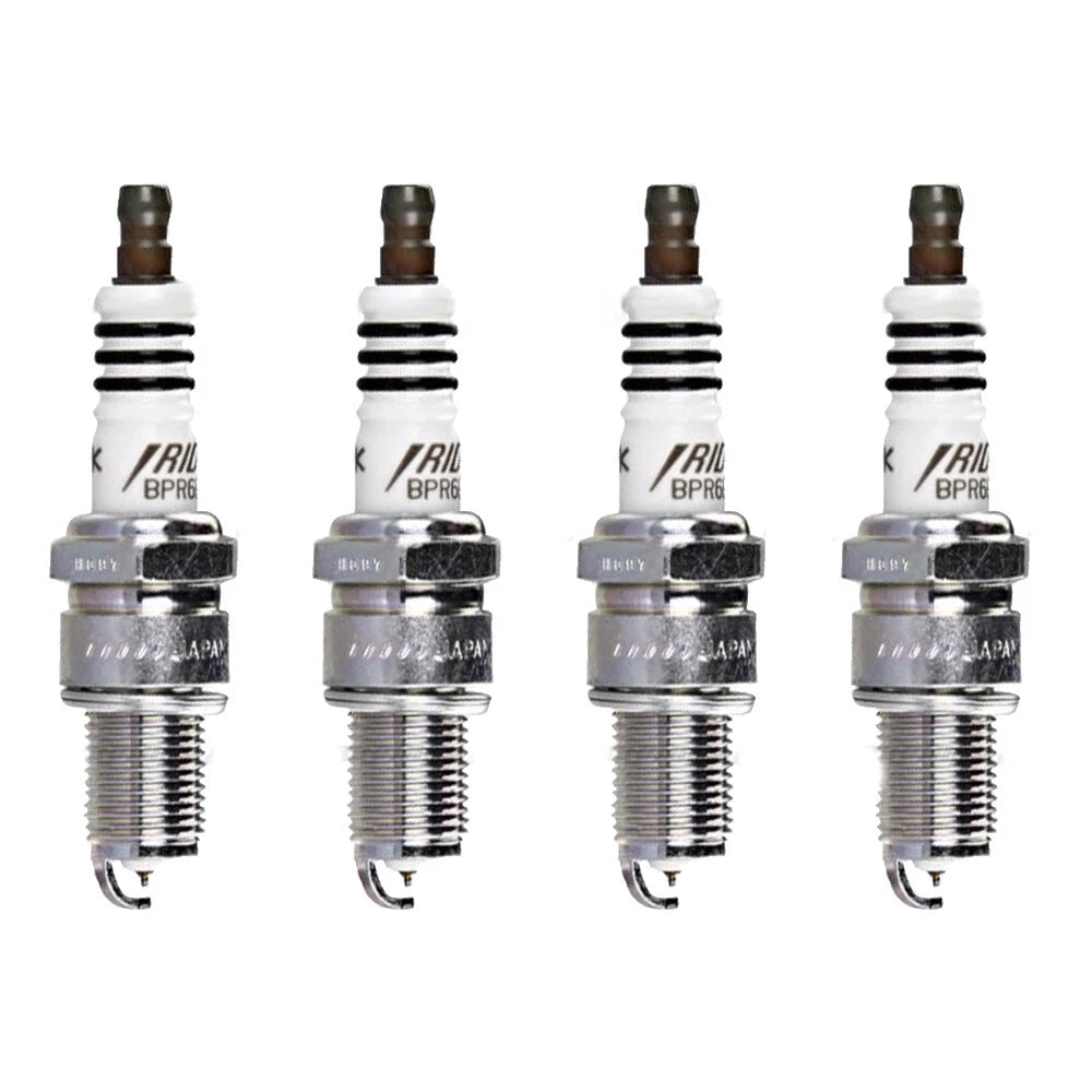 Set of 4 NGK Iridium IX Spark Plugs for L4 (0.6mm Ground Nickel)