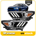 LED Headlight Assembly for Ford Mustang (2015–2017)