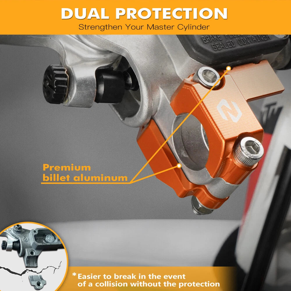 Clutch Master Cylinder Protector Kit for KTM 250 350 450 500 EXC-F SXF (2013–2023)