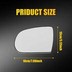 Driver Side Door Mirror Glass Non-Heated 68228911AA for Jeep Cherokee (2014–2023)