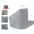 Waterproof Heavy Duty Center Console Storage Cover for Boat (Fits )