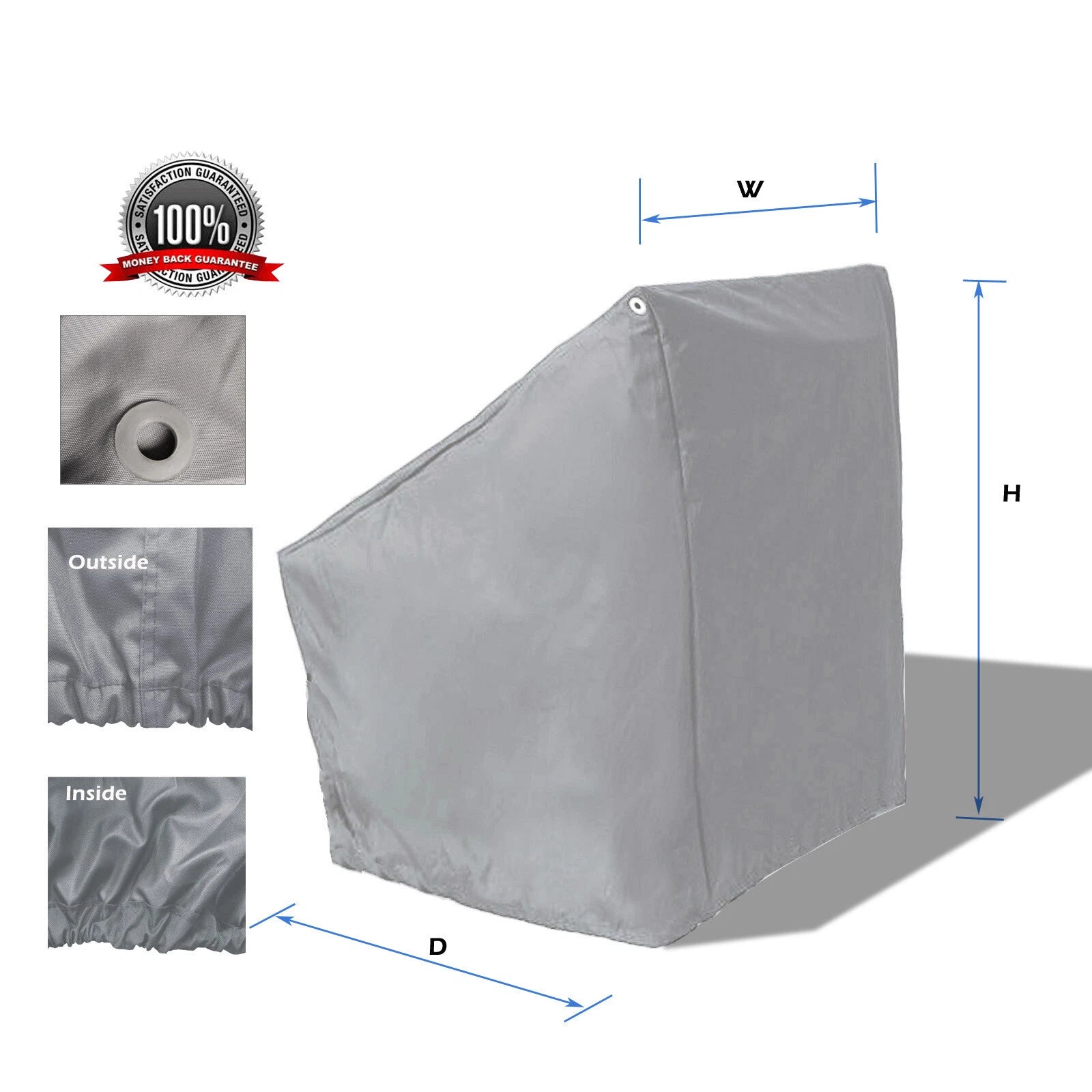 Waterproof Heavy Duty Center Console Storage Cover for Boat (Fits )