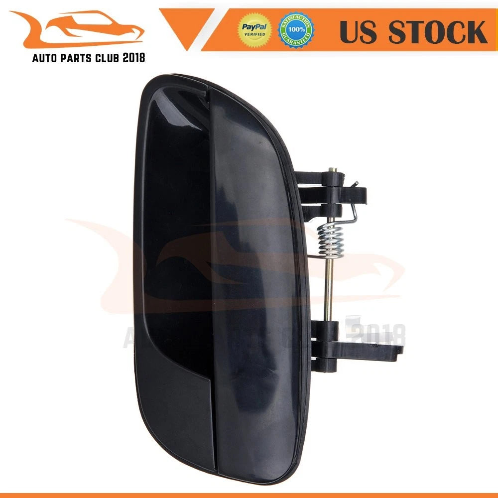 Door Handle for Hyundai Elantra (2001–2005) Black Exterior Rear Left