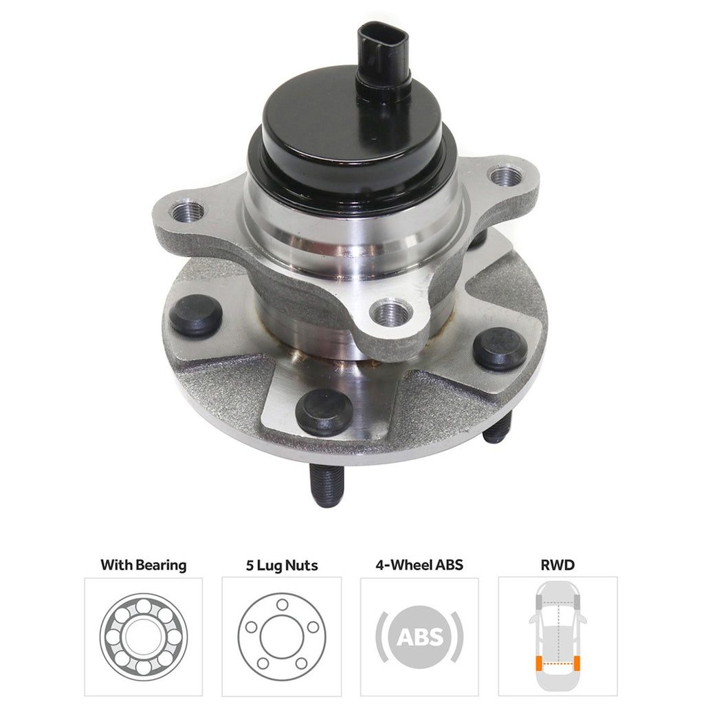 Wheel Hub Assembly with ABS Sensor for Lexus GS300 IS250 (2006–2015)
