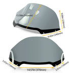 14" Smoke Windshield for Harley Road Glide FLTRX Special FLTRXS (2015–2024)