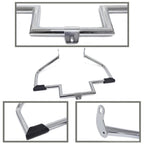 Chrome Engine Guard Crash Bar for Harley Heritage Softail Slim Deluxe (2000–2017)