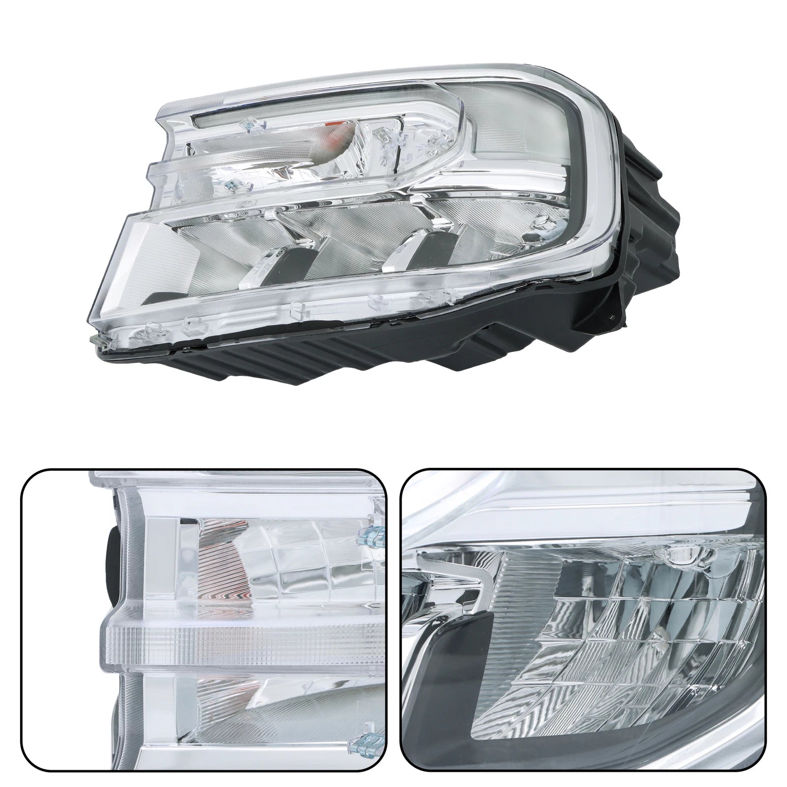 Headlight for Ford Maverick Lariat (2022â2024) Clear Housing w/LED DRL