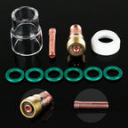 10PC Set of Transparent Shielding Cups for TIG Welding Torch