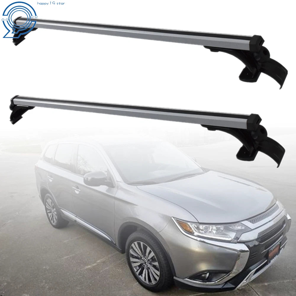 Universal 48" Roof Rack Cross Bar for Cars (Fits Most Models)