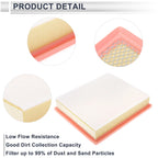 Engine Air Filter No. 17801-0S020 for Toyota Tacoma 3.5L (2016–2023)