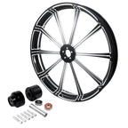 26" Front Wheel Rim for Harley Touring Road Glide (1997–2021) Single Disc Hub