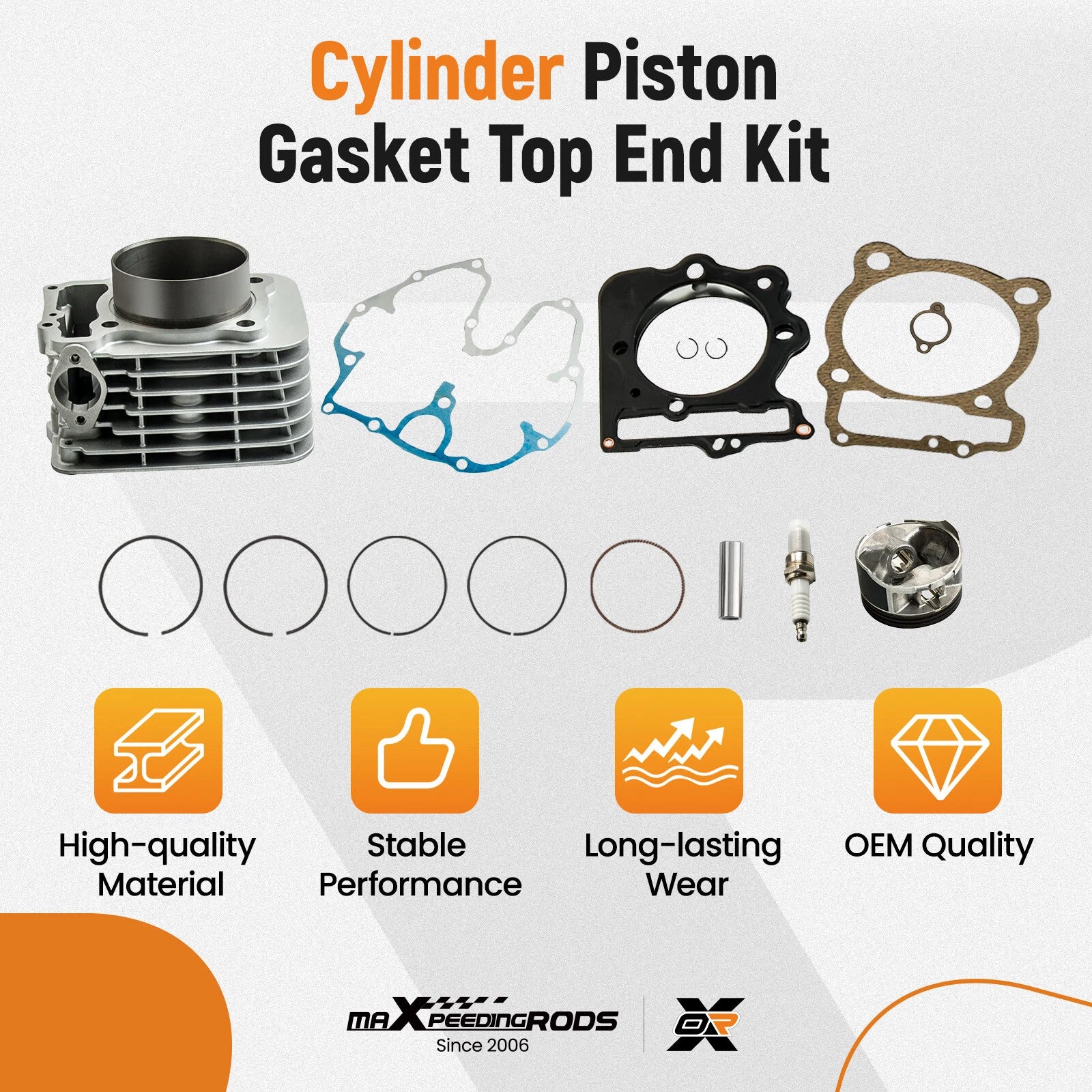 Top End Rebuild Kit for Honda TRX400EX (1992-2008)