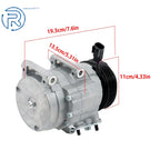 A/C Compressor with Clutch for Ford Fusion L4 V6 (2006-2009)