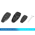 Key Shell Case for Ford Focus Fiesta Kuga Mondeo (3 Button)