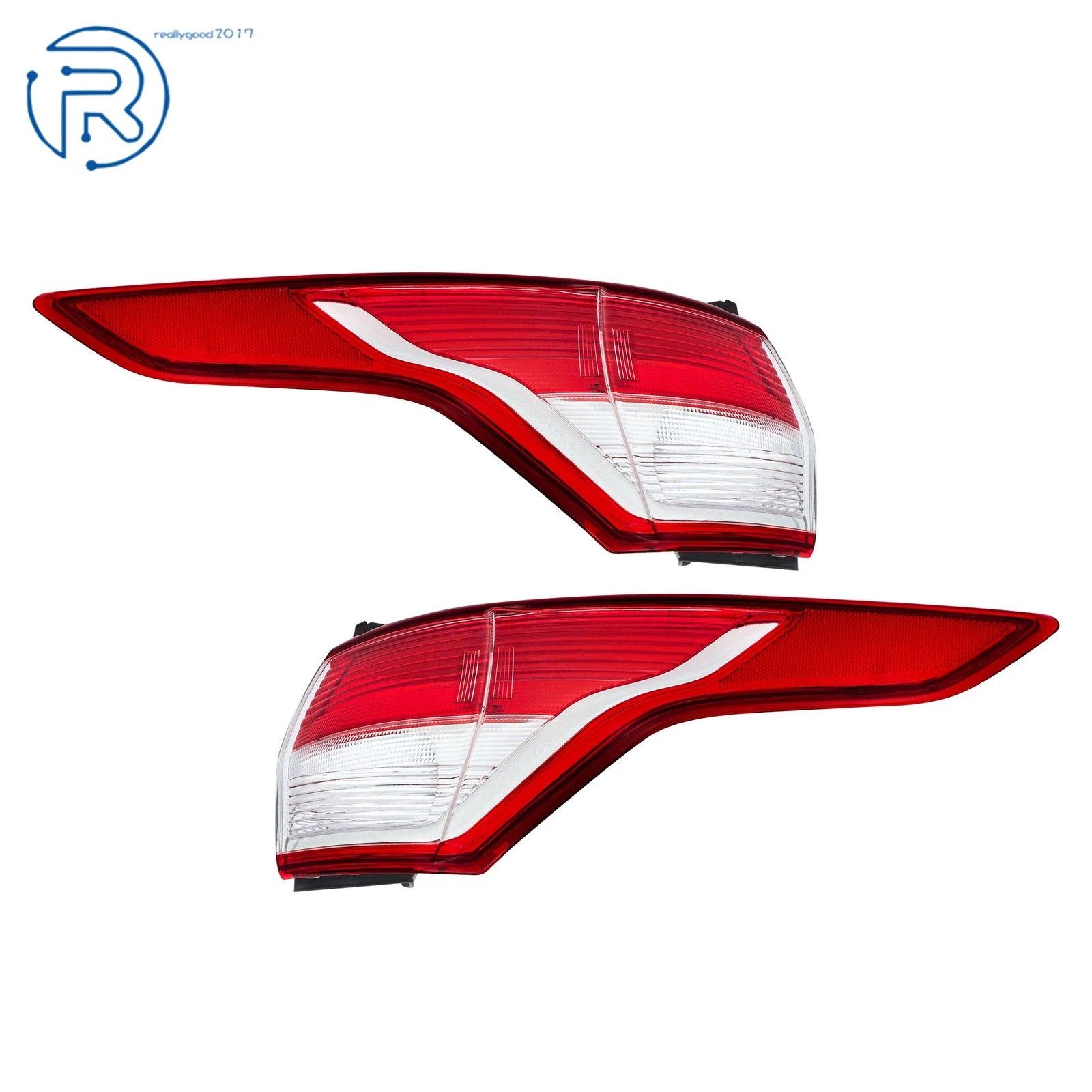 Tail Light Rear Lamp Pair for Ford Escape (2013–2016) W/O Bulbs