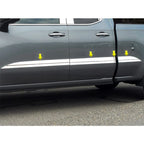 Luxury FX Side Accent Trim 8pc for 2019–2023 Chevy Silverado 1500 Double Cab