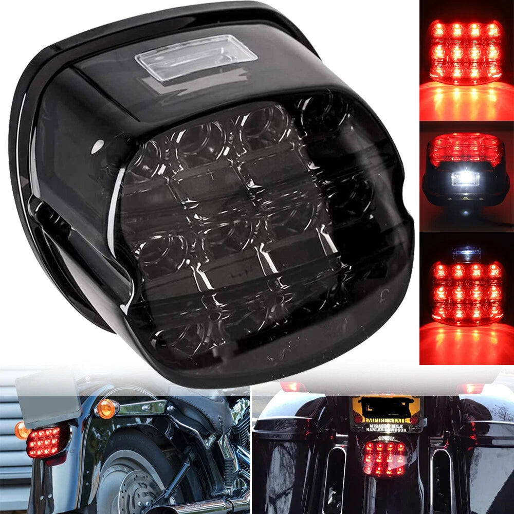 Smoke LED Brake Rear Tail Light for Harley Tour Road King Electra Glide (1990–2023)