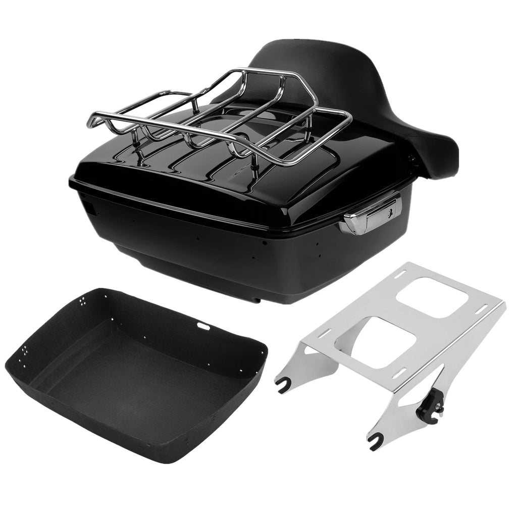 Trunk Rack Backrest Mount for Harley Street Road Glide King (2014–2026)
