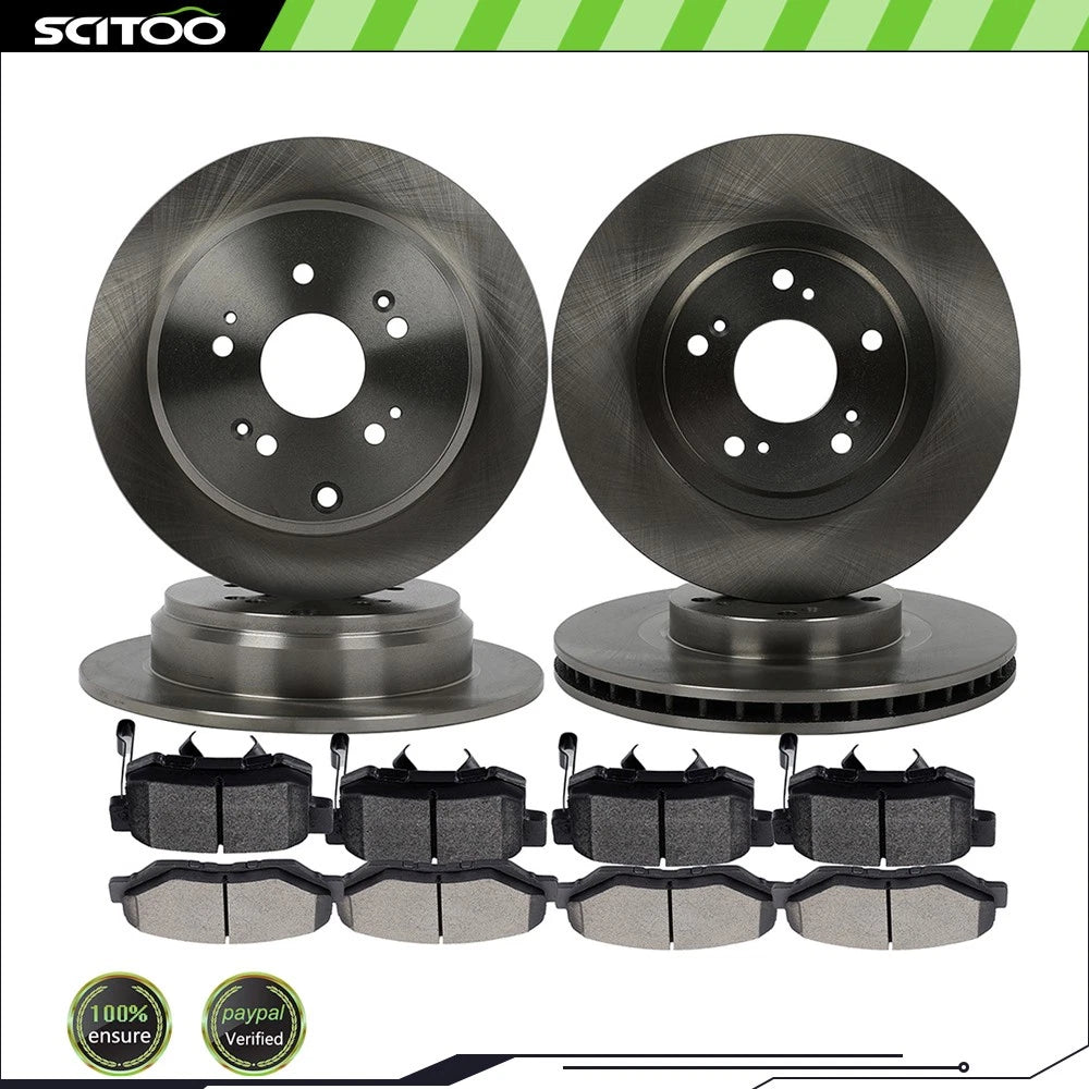 Set of 5 Brake Rotors & Pads for Honda CR-V (2005–2006)
