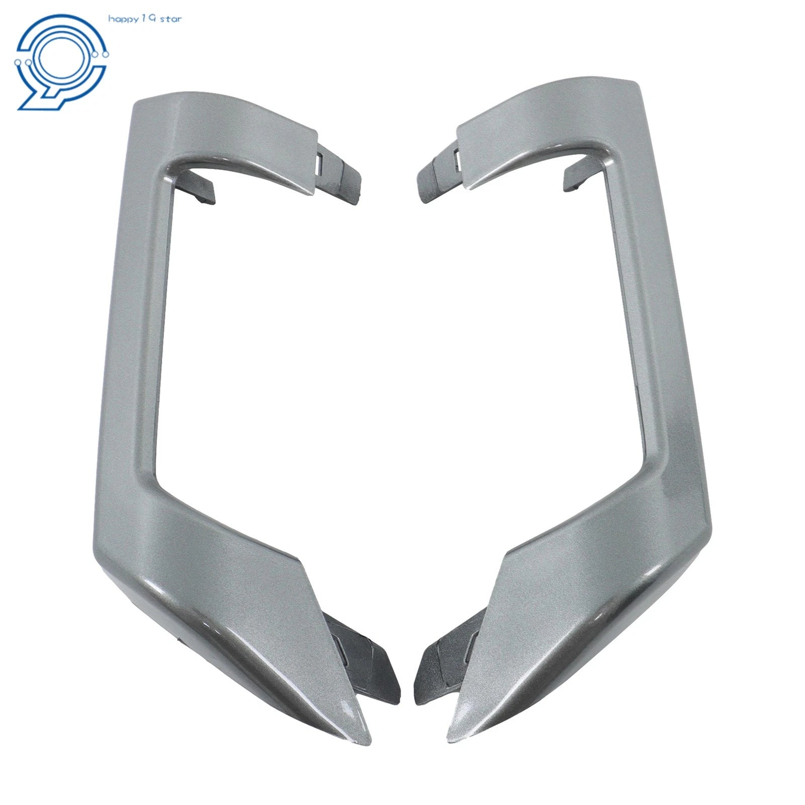 Front Lower Bumper Cover Molding for Nissan Rogue SL (2024) Left + Right Gray