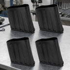 Rubber Ladder Leg Covers 4 Pack for Telescopic Folding Ladders