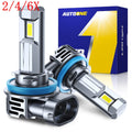 Set of 2 H11 H9 LED Headlight Bulbs for Autoone (YYYY–YYYY)