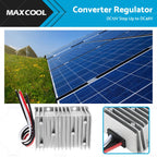 Waterproof DC 12V to 48V 8A Step-Up Booster Converter for Automotive