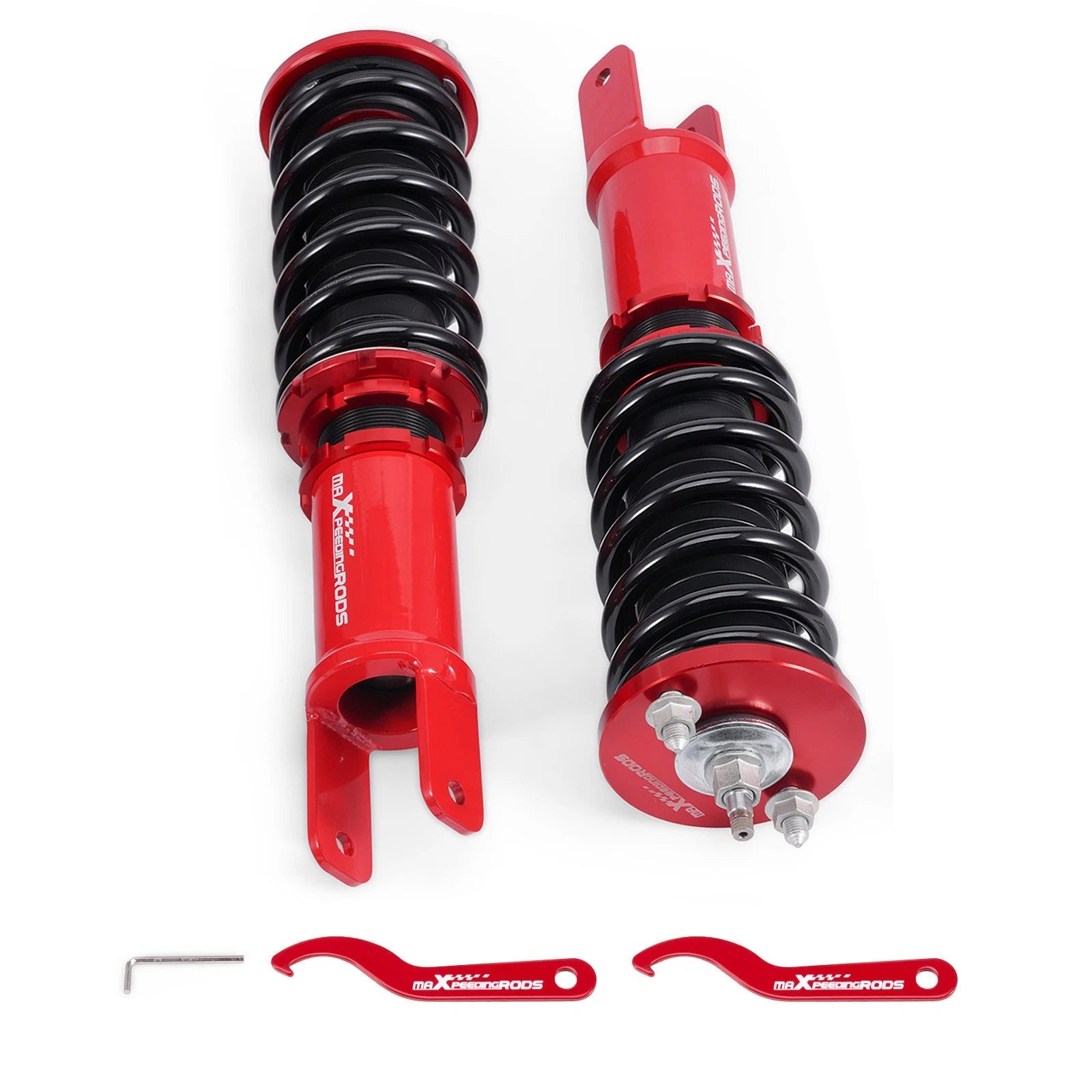 24 Way Adjustable Rear Coilover Lowering Kit for Honda Civic (1992–2000) EG/EK