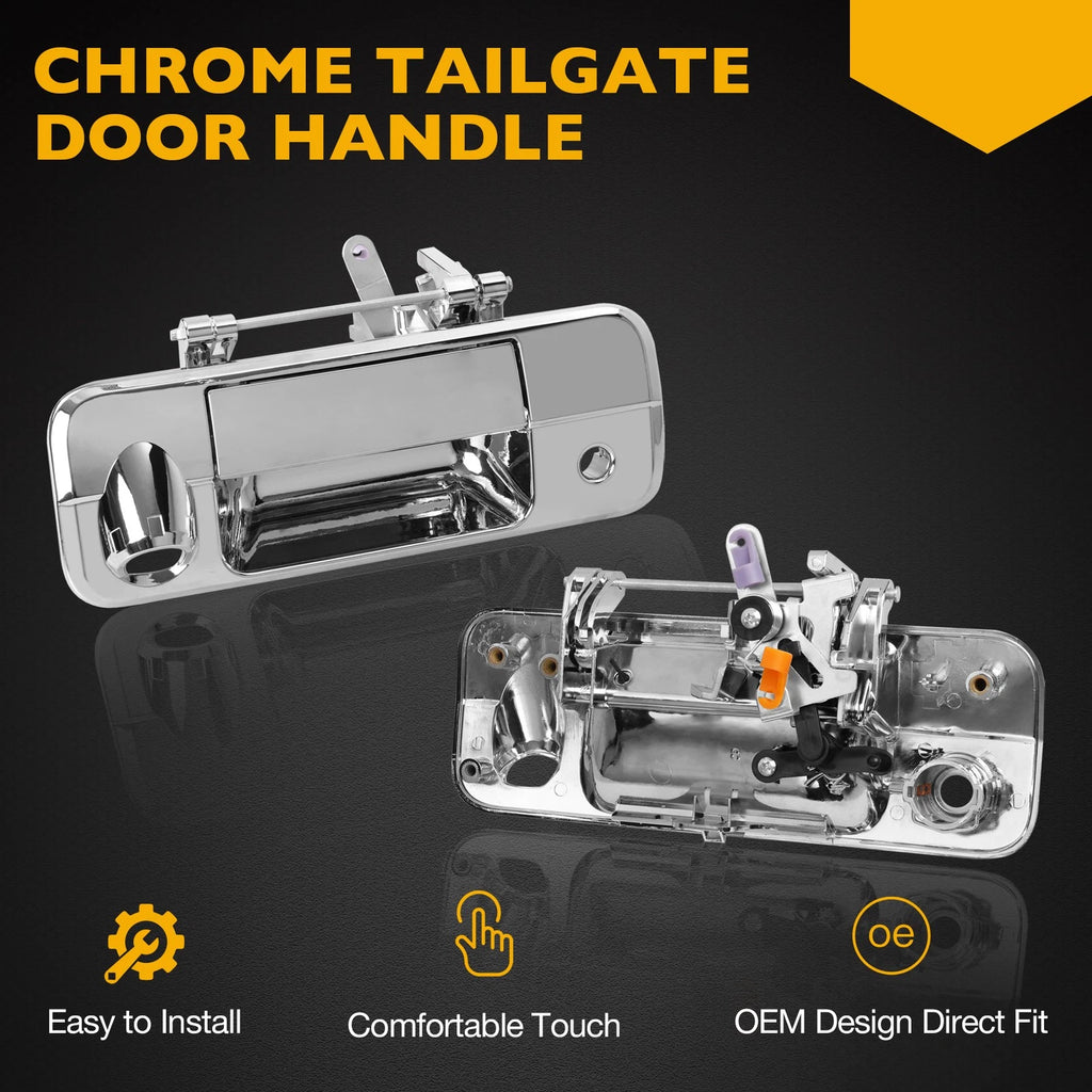 Tailgate Handle Latch with Lock & Camera Kit for Toyota Tundra (2007-2013)
