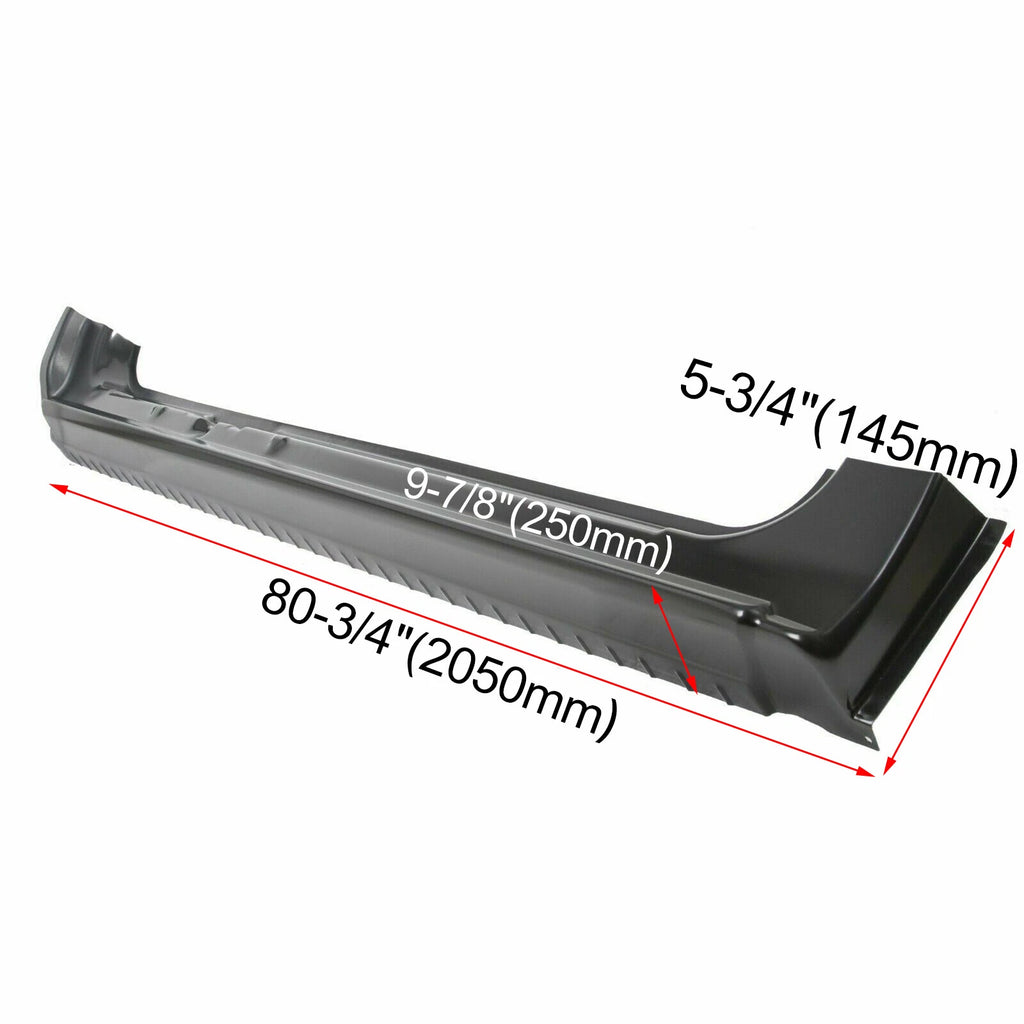 Rocker Panel for Chevy Silverado 1500 1999-2007 4-Door Extended Cab