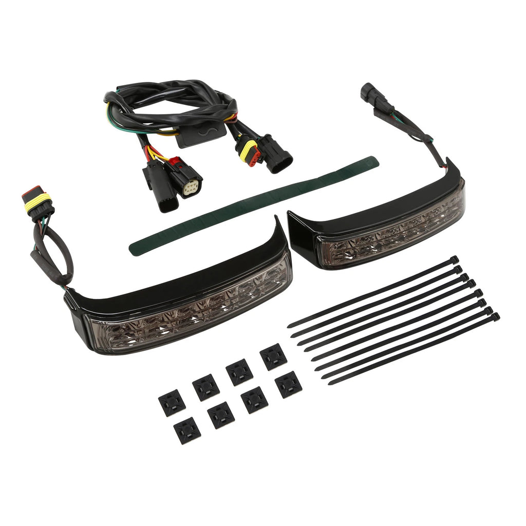 LED Saddlebag Run Brake Turn Light for Harley Ultra Limited FLHTK (2014–2023)