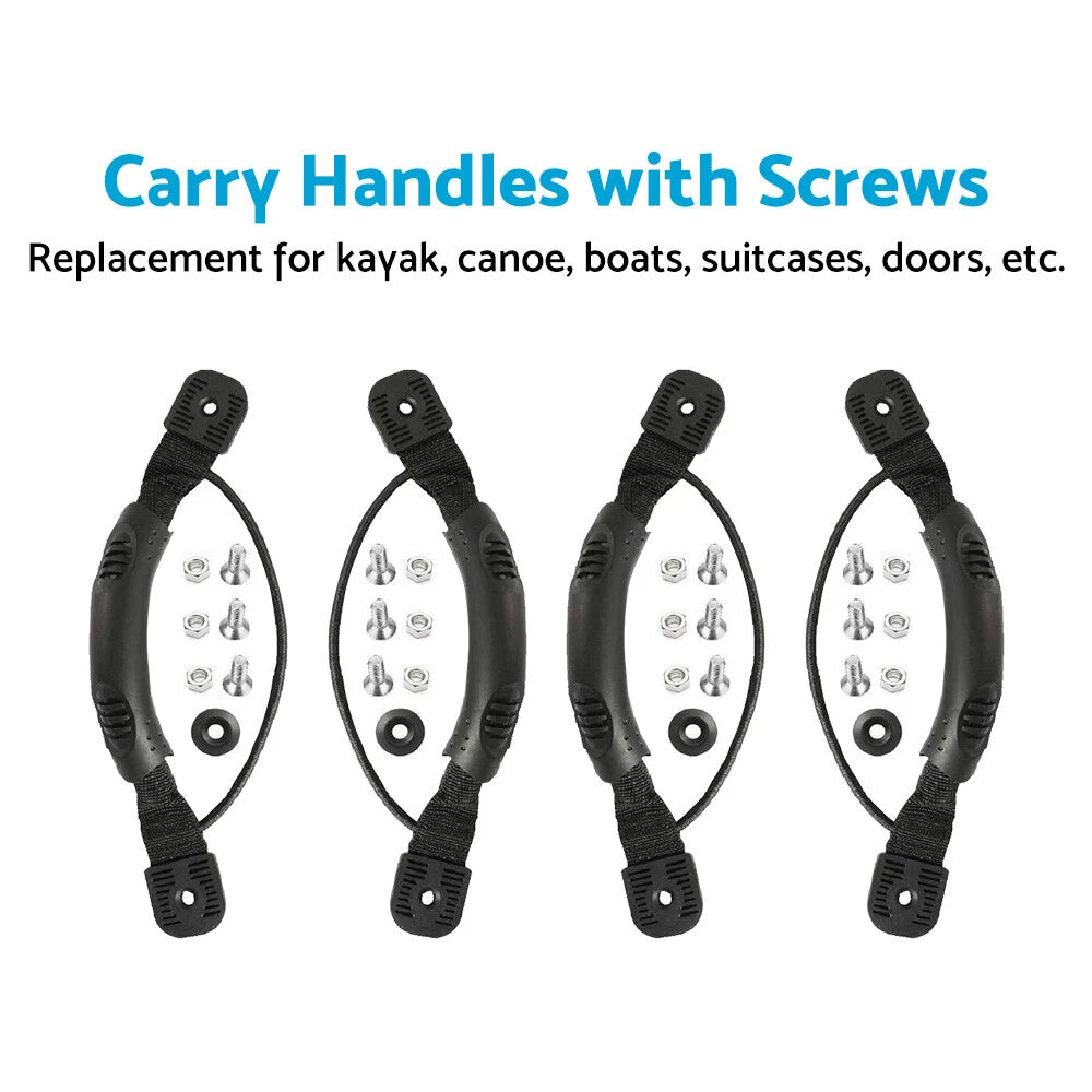 Set of 4 Side Mount Carry Handles for Kayak Canoe Boat
