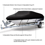 Trailerable Boat Cover for V-Hull Runabout (11-13FT)