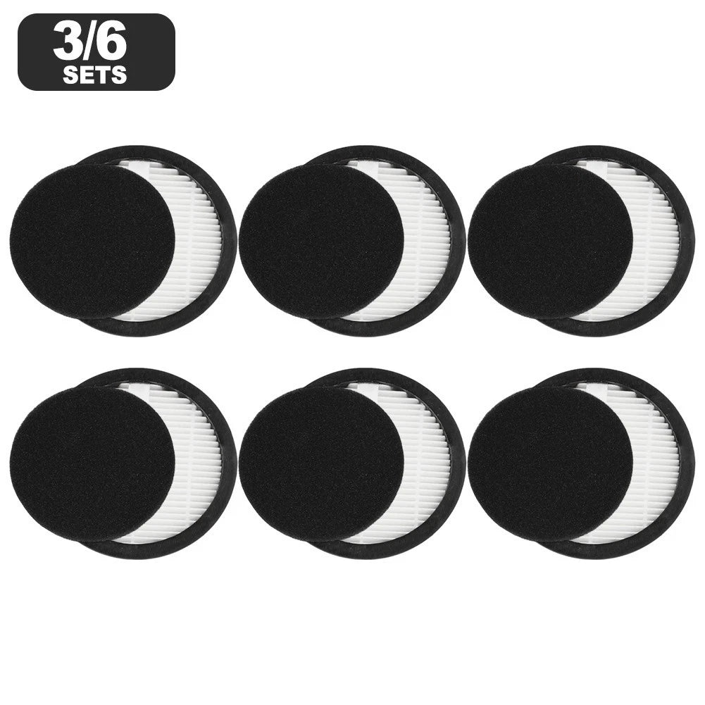 Washable HEPA Filter Kit for Homany SmartVac 11 (3/6 pcs)