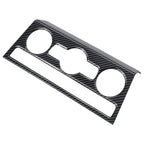 Air Conditioning Knob Trim Cover Black Carbon Fiber for T Roc (2018���2023)