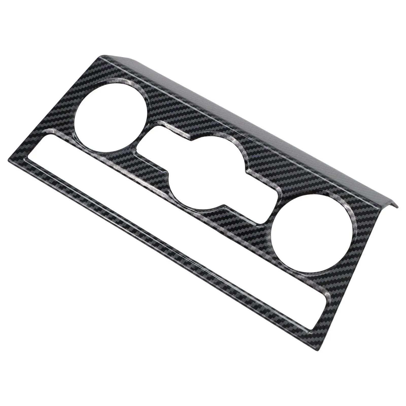 Air Conditioning Knob Trim Cover Black Carbon Fiber for T Roc (2018���2023)