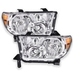 Set of Chrome Headlights for Toyota Tundra, Sequoia (2007–2017)