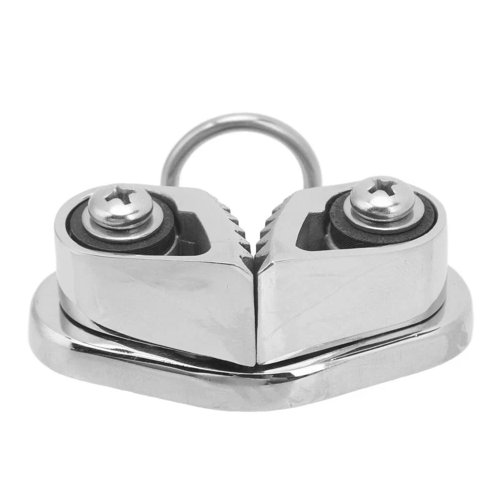 Fairlead Leading Ring Cam Cleat for Marine Use (316 Stainless Steel)