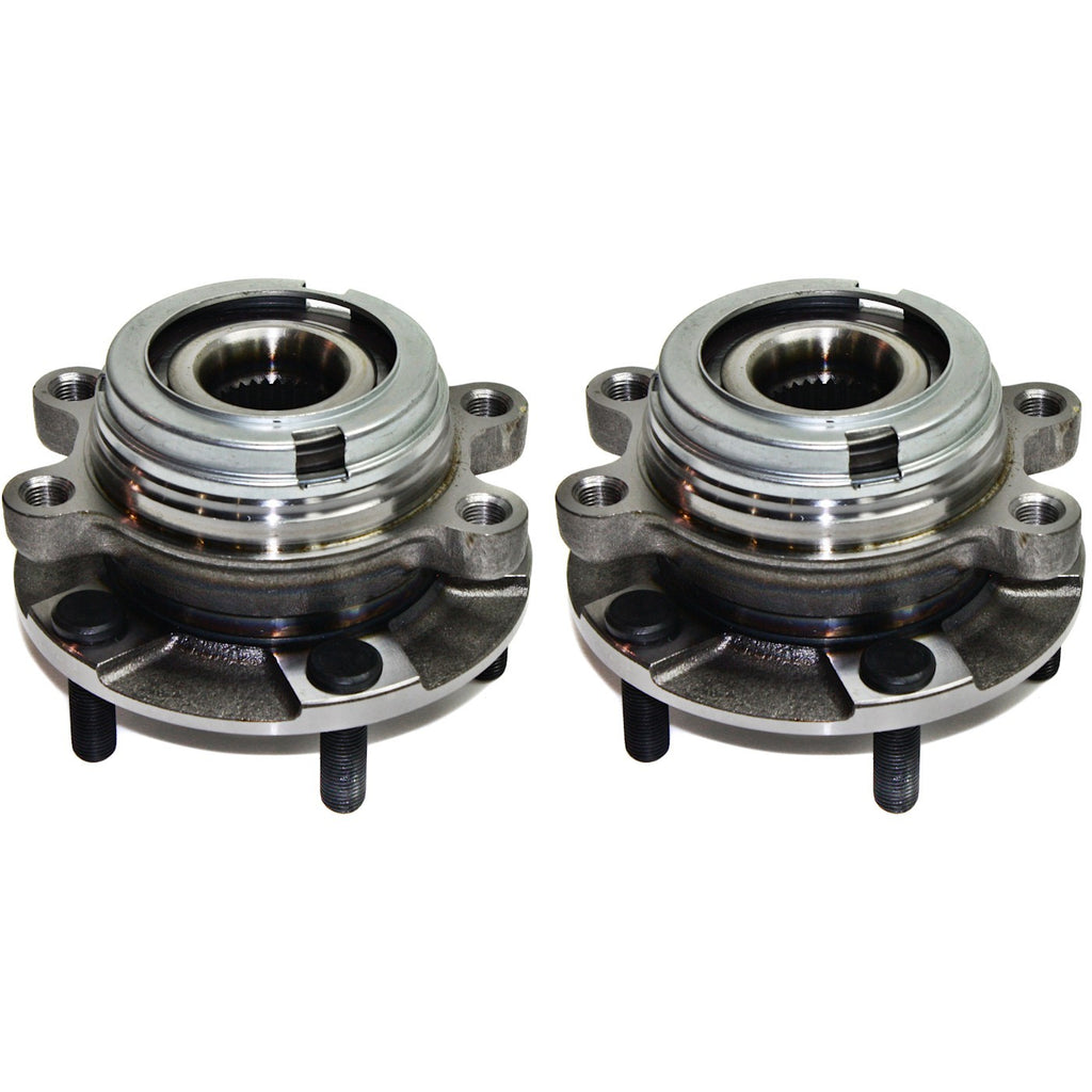 Wheel Hubs for Nissan Altima (2007–2018) Front Left & Right with Bearing